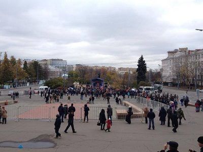 Митинг сторонников "Новороссии", Москва, 18.10. Публикуется в блоге Алексея Навального в ФБ Митинг сторонников "Новороссии", Москва, 18.10. Публикуется в блоге Алексея Навального в ФБ