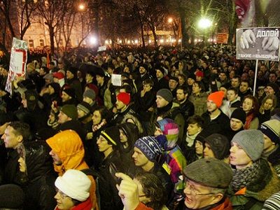 Акция протеста в Москве, 5.12.11. Фото: ridus.ru